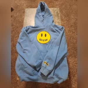 Drew House Hoodie size XXL Sky Blue Justin Bieber